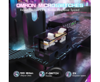 Attack Shark X1 Touchpad PAW3395PRO Omron czarna ze stacją ładującą 6972792470948 - 1349825 - zdjęcie 7